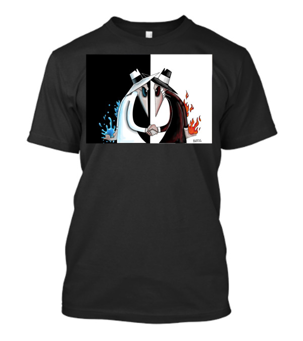 Spy Vs Spy Element Of Surprise Fire And Water Showdown T-Shirt