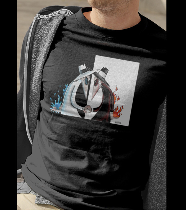 Spy Vs Spy Element Of Surprise Fire And Water Showdown T-Shirt