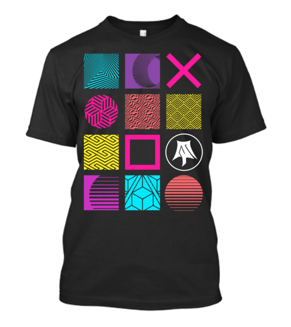 Element Geometric Patterns Squares And Shapes T-Shirt
