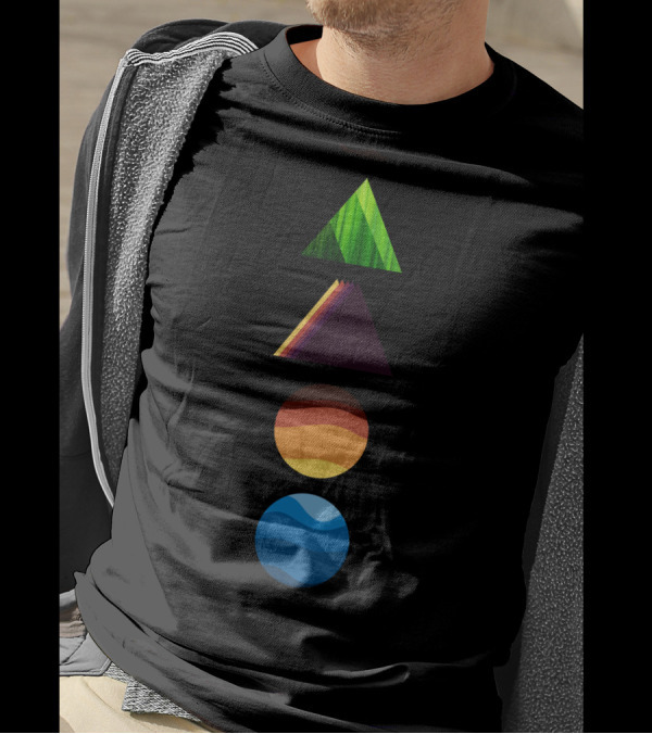 Elemental Mother Earth Four Elements Nature Symbols T-Shirt