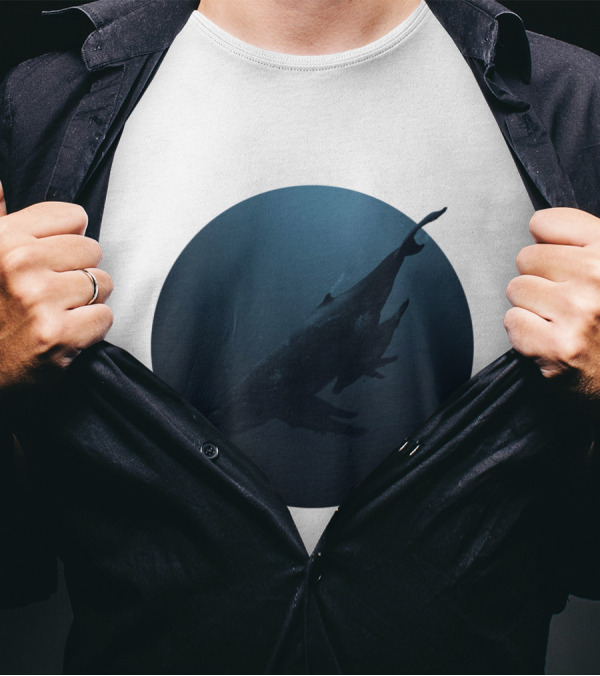 Deep Ocean Whale T-Shirt