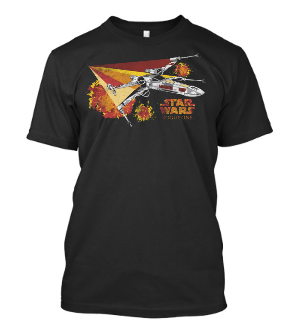 Star Wars Rogue One X Wing Spaceship T-Shirt