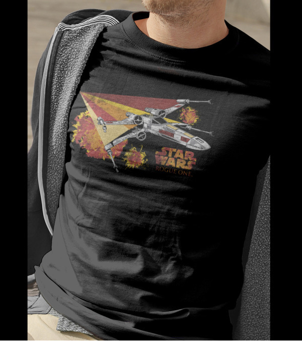 Star Wars Rogue One X Wing Spaceship T-Shirt