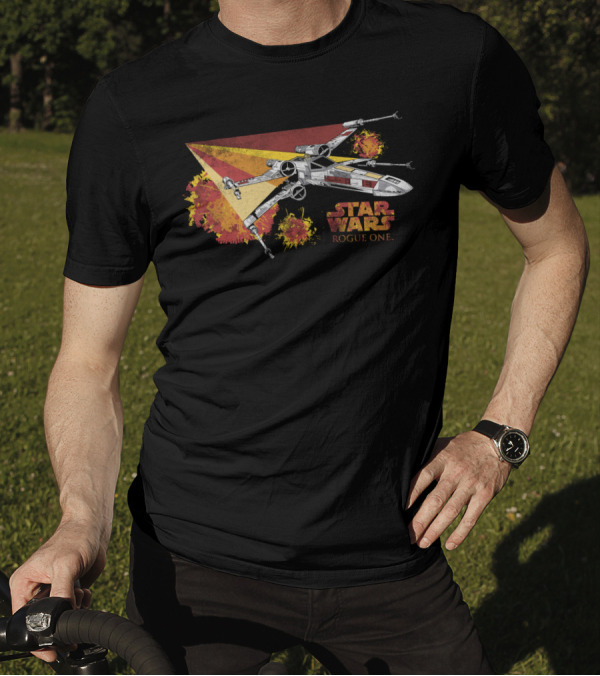 Star Wars Rogue One X Wing Spaceship T-Shirt