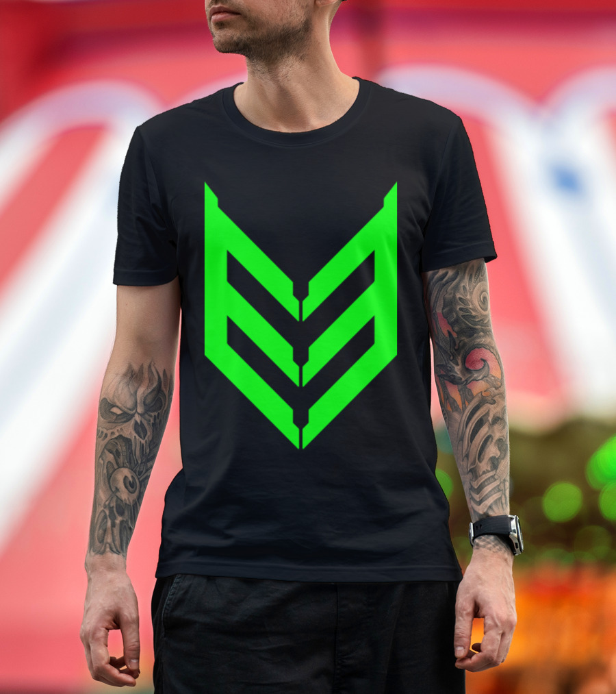 EehKayBee Green Symbol Print T-Shirt