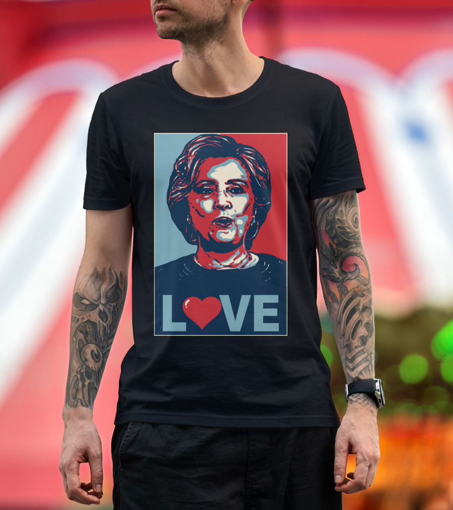 Hillary Love Heart T-Shirt