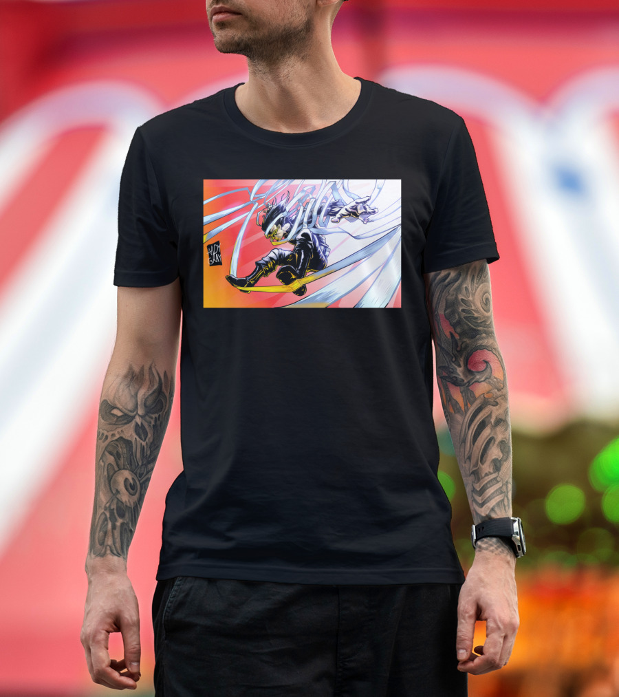 Eraserhead Mad Gray Dynamic Action Manga Style Hero T-Shirt