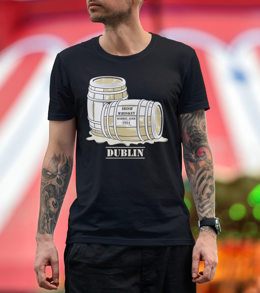 Dublin Irish Whiskey Barrel Aged 1924 T-Shirt
