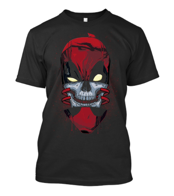 Deadpool Skull Mask Reveal T-Shirt