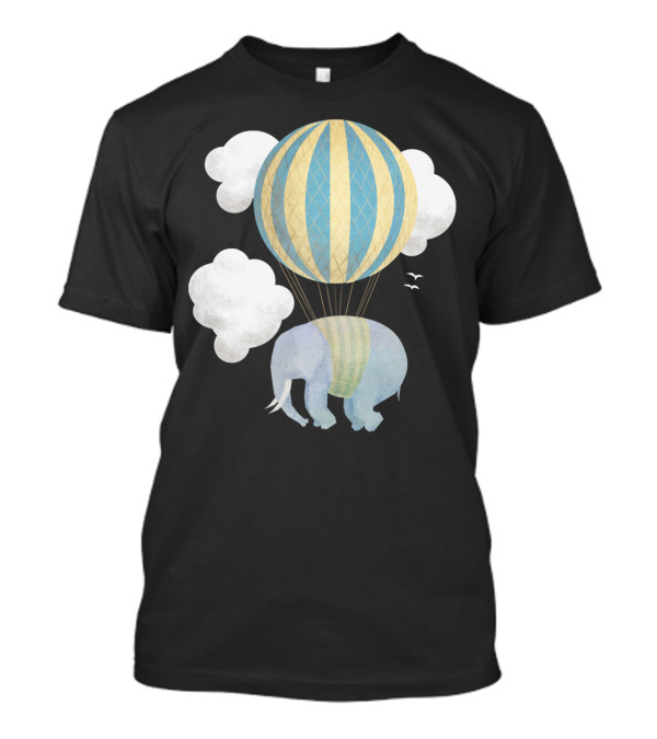 Escape From The Circus Elephant Balloon Adventure T-Shirt