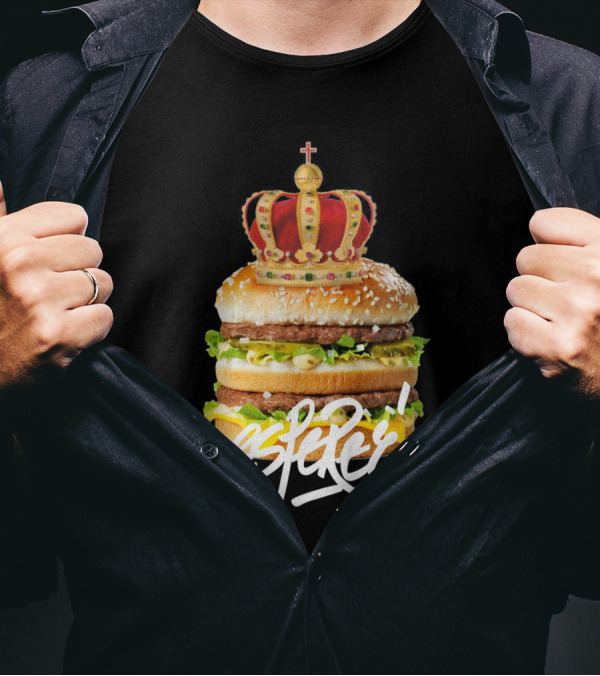 Esperer Royal Crown Burger T-Shirt