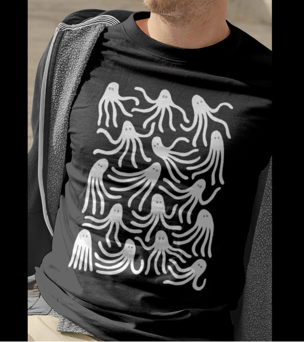Handicapped Octopi Party With Playful Tentacles T-Shirt