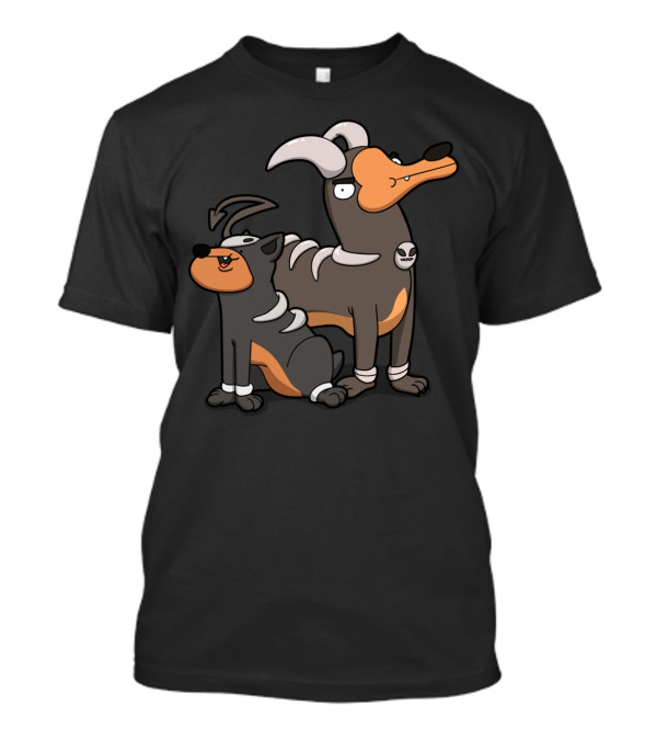 Family Guy Hounds Of Doom Pokémon T-Shirt