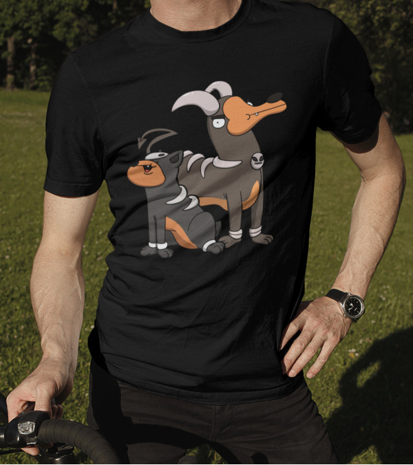 Family Guy Hounds Of Doom Pokémon T-Shirt