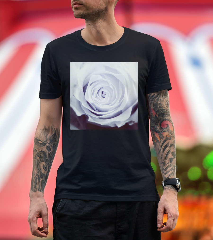 A Rose By Any Other Name White Bloom Elegance T-Shirt