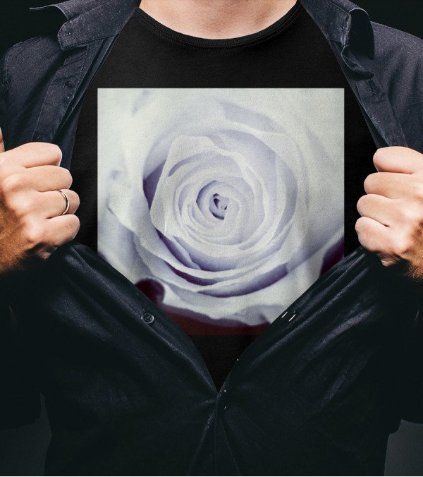 A Rose By Any Other Name White Bloom Elegance T-Shirt