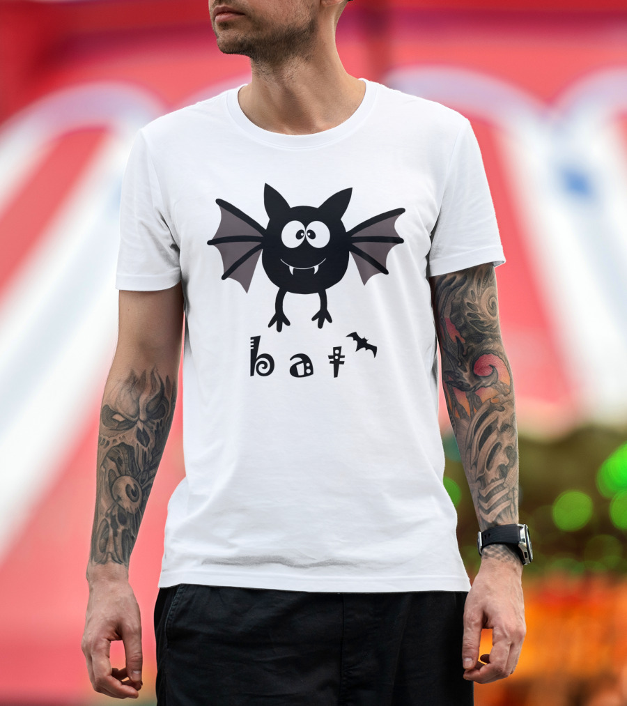Bat with Fangs and Wings T-Shirt