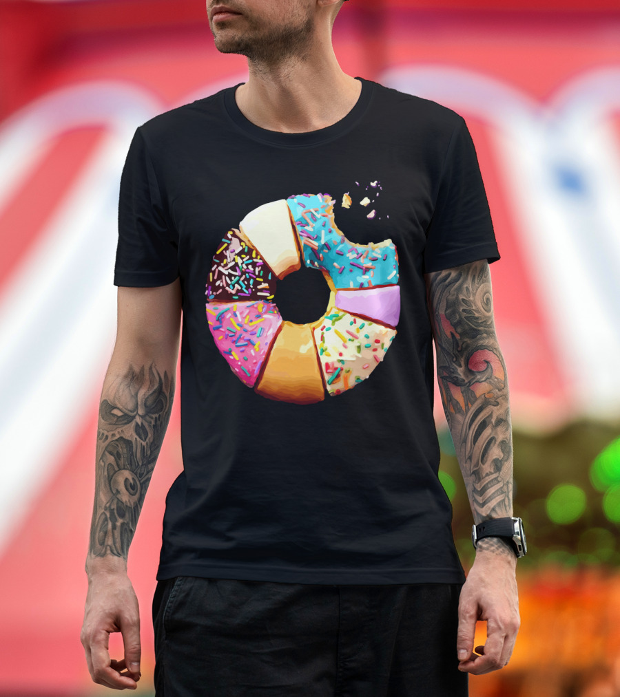 Sweet Colorful Donut Sprinkles T-Shirt