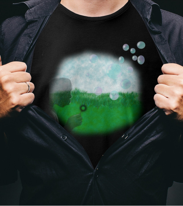 Make A Wish Dandelion Dreams And Bubble Wishes T-Shirt