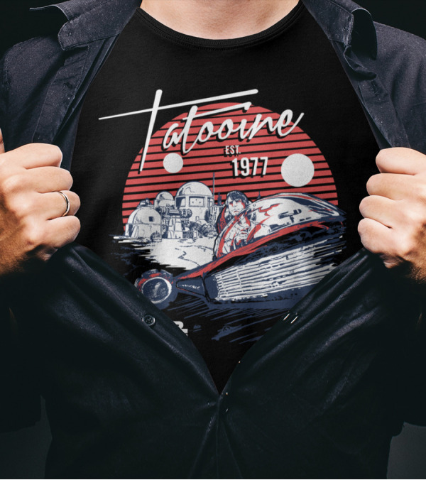 Star Wars Tatooine Est. 1977 Sunspeed Journey T-Shirt