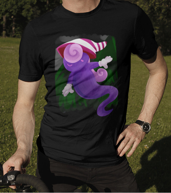 Vivian The Shadow Siren Ghostly Character T-Shirt
