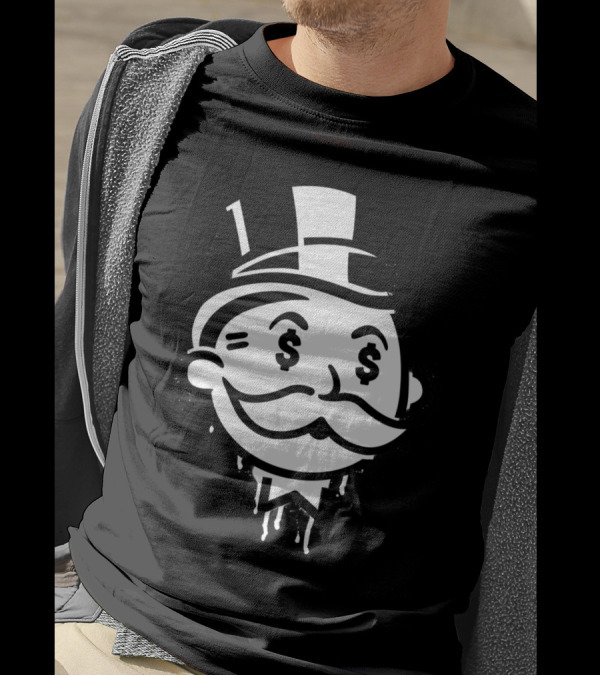 Another Day Another Dollar Monopoly Moneyface T-Shirt