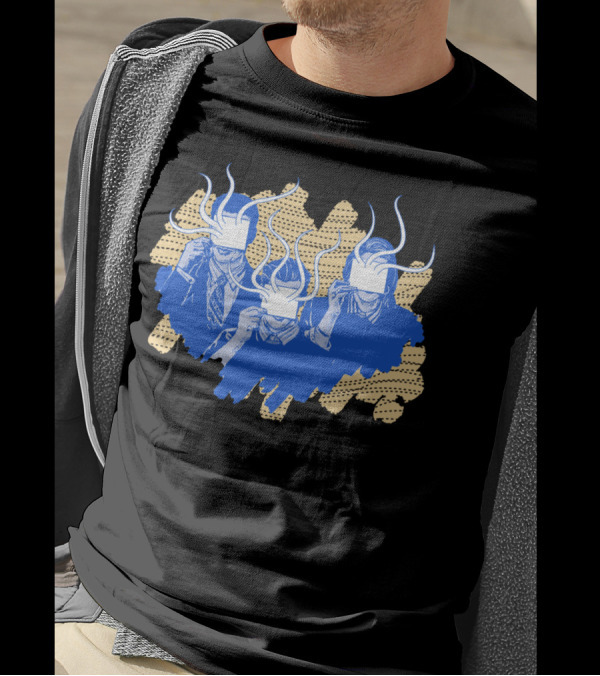 We Are In This Alone Mystery Headless Suit Figures T-Shirt