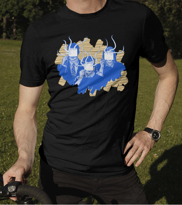 We Are In This Alone Mystery Headless Suit Figures T-Shirt