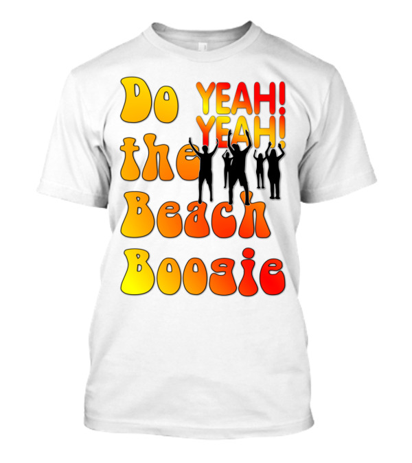 Do The Beach Boogie YEAH YEAH Dancing Silhouettes T-Shirt