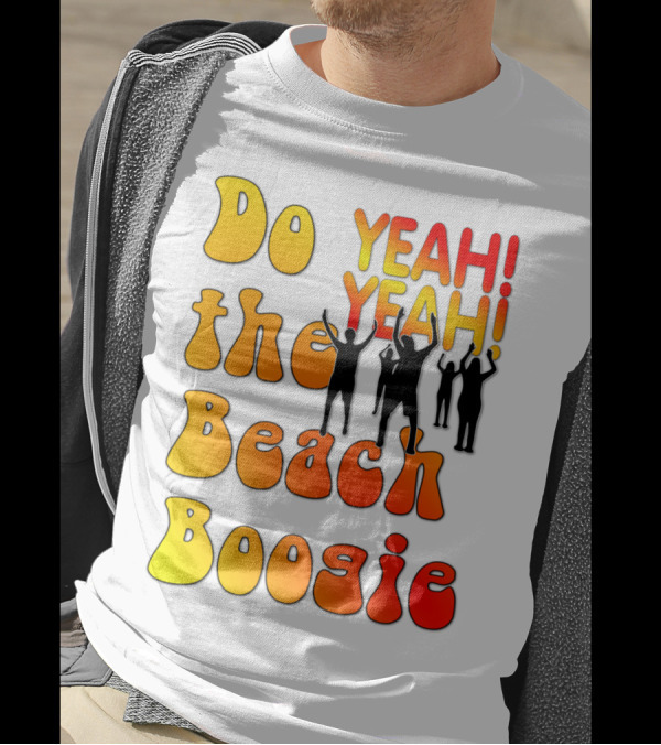 Do The Beach Boogie YEAH YEAH Dancing Silhouettes T-Shirt