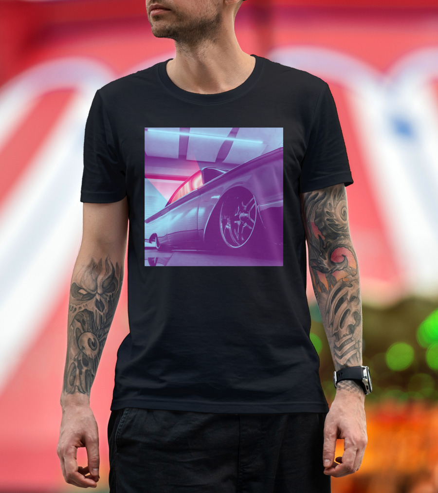 Another Knight Retro Futuristic Car Aesthetic T-Shirt