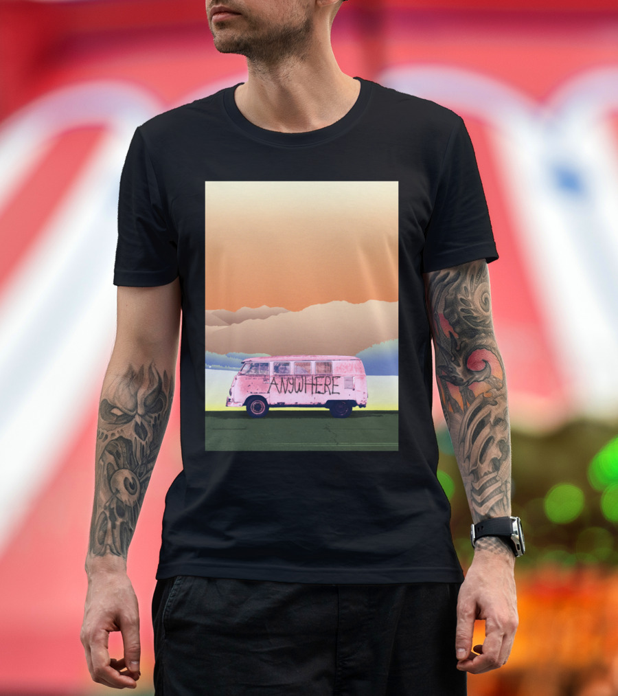 Anywhere Motocr Van Adventure T-Shirt