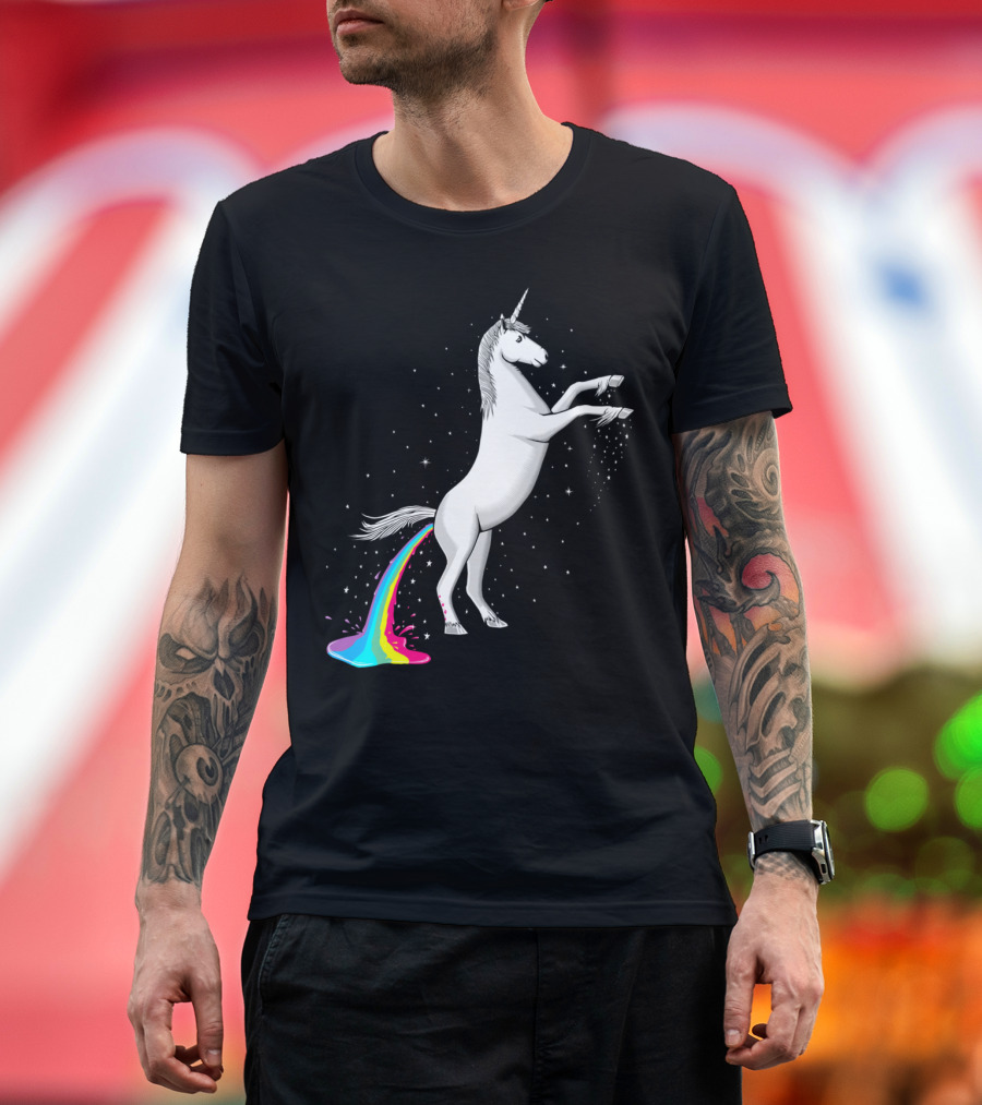 Where Rainbows Come From Unicorn Magic Sparkles T-Shirt