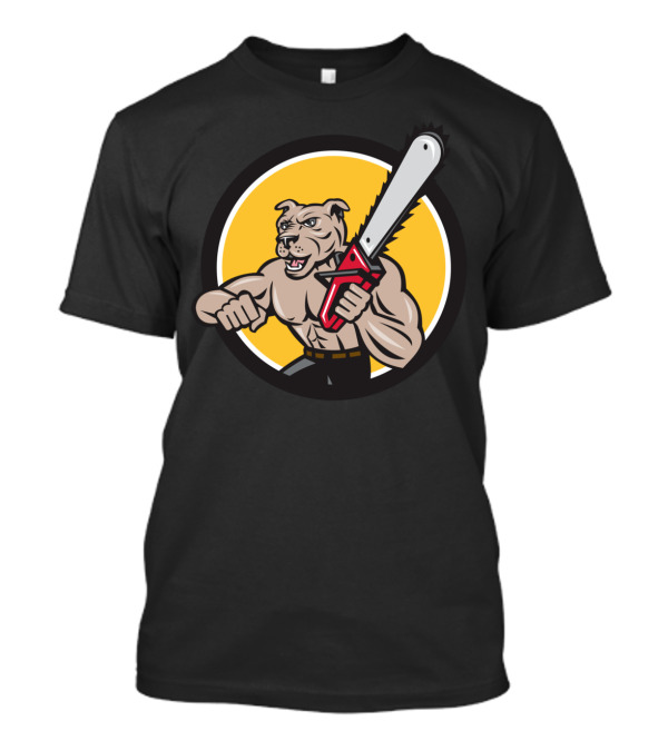 Canine Lumberjack Tree Surgeon Arborist Chainsaw Chó T-Shirt