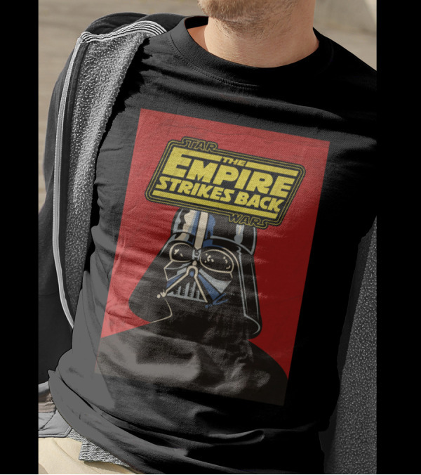 Star Wars The Empire Strikes Back Retro Episode Darth Vader T-Shirt