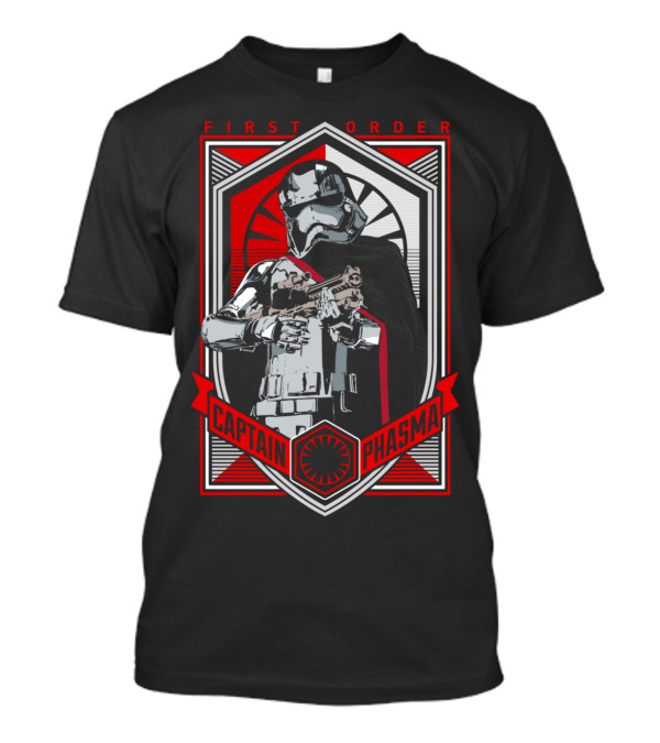 First Order Captain Phasma Commander Emblem T-Shirt