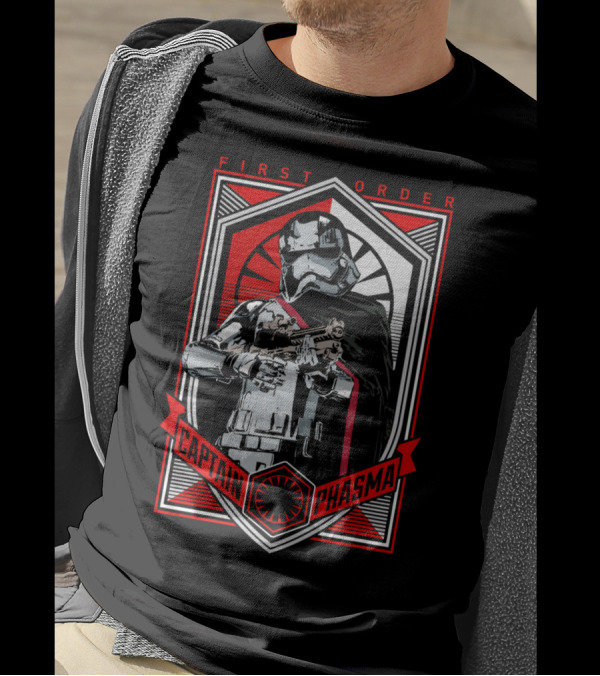 First Order Captain Phasma Commander Emblem T-Shirt