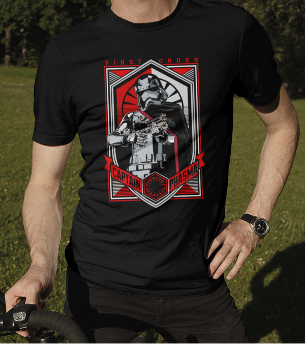 First Order Captain Phasma Commander Emblem T-Shirt