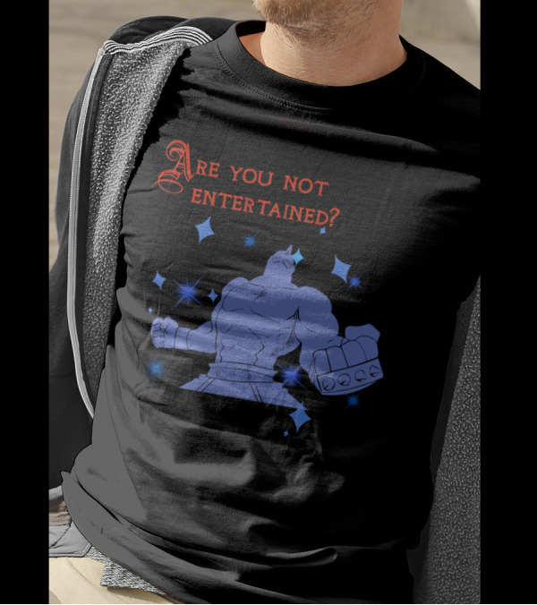 Are You Not Entertained Armstrong Fullmetal Alchemist T-Shirt