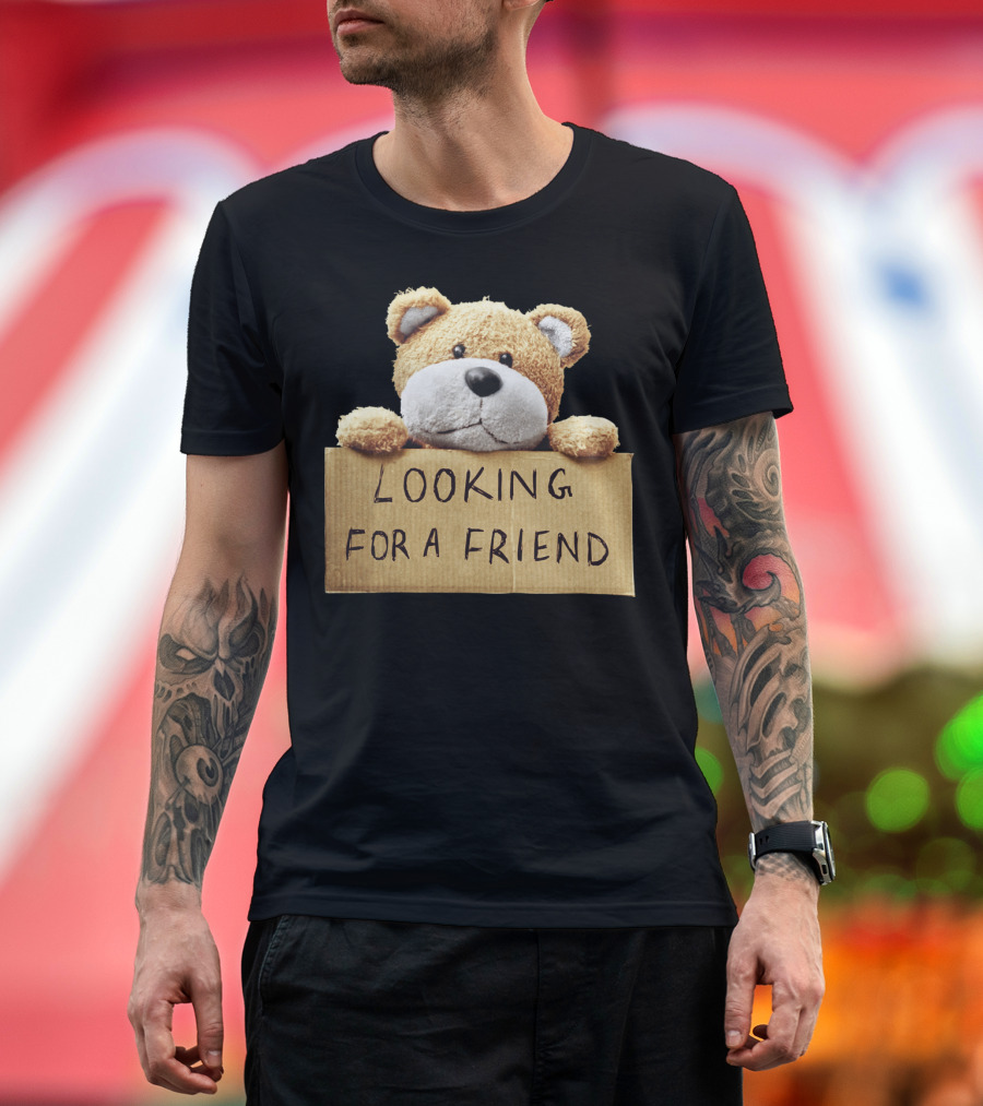 Teddy Bear Looking for a Friend T-Shirt