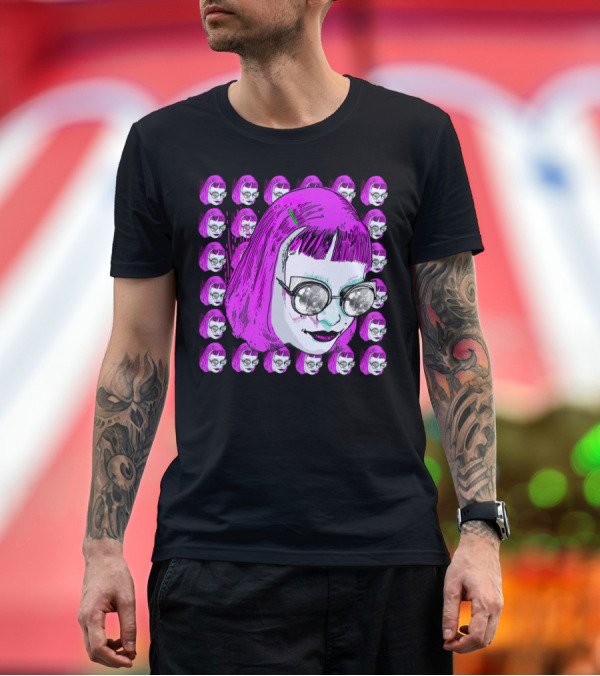 Premium T-Shirt: Galaxy Girl Retro Pop T-Shirt Galaxy Girl Retro Pop T-Shirt