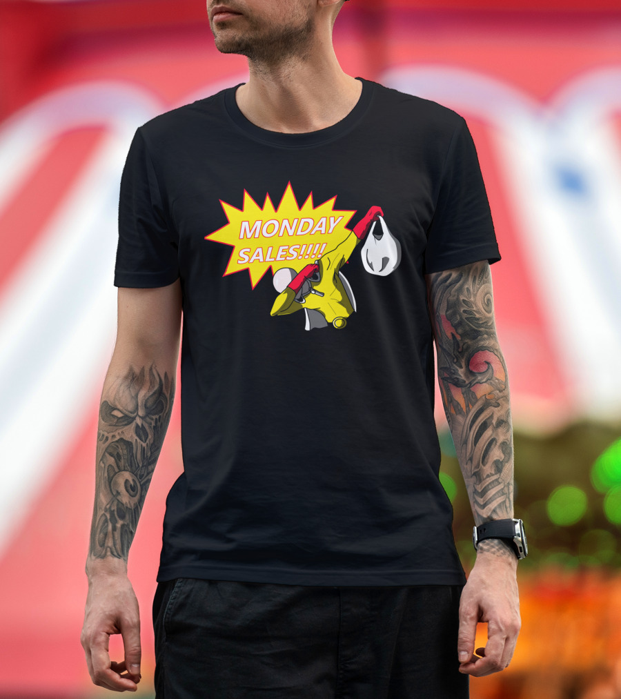 Saitama Monday Sales Special Featuring Heroic Shopper T-Shirt