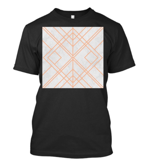 Art Deco Geometric Lines T-Shirt