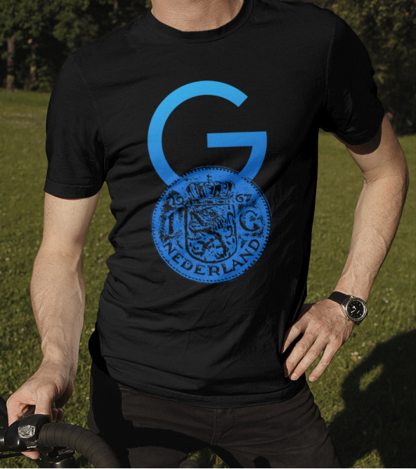 Crypto Gulden Symbol Nederland 1967 One Guilder Coin T-Shirt