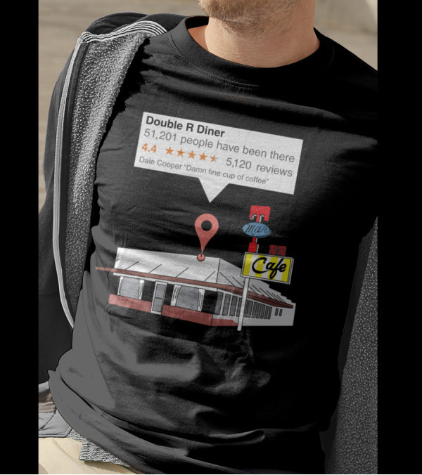 Double R Diner 51,201 People 4.4 Stars 5,120 Reviews Dale Cooper Damn Fine Cup Of Coffee T-Shirt