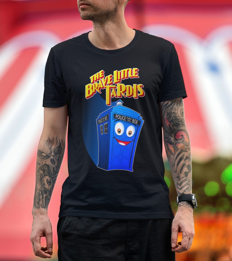 The Brave Little Tardis Police Public Call Box T-Shirt