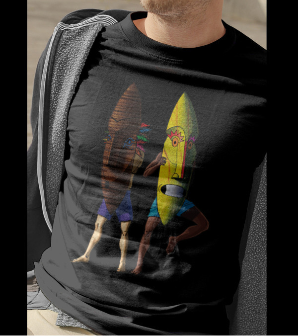 Mask Simetry Wooden And Colorful Tribal Faces By Hidden T-Shirt