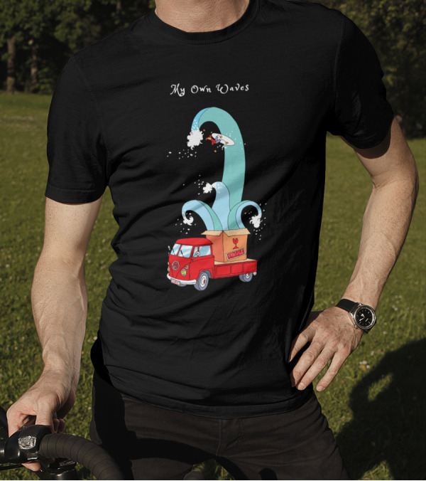 My Own Waves Surfing Van Splash Adventure T-Shirt