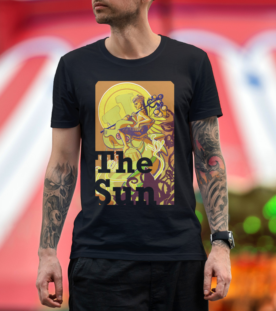 The Sun Tarot Card Guardian T-Shirt