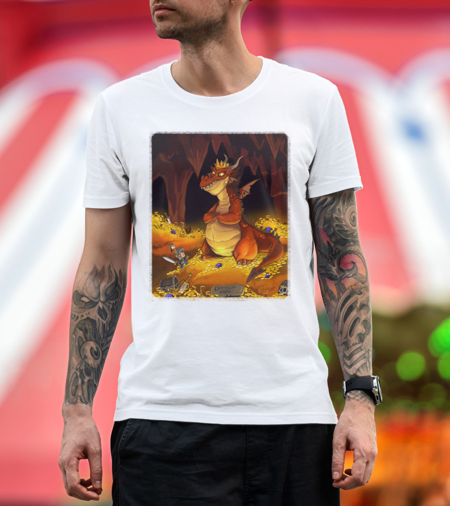 Dragon King Treasure Hoard Caves T-Shirt